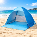 Barraca Tenda Pop-Up com Proteção Solar para Praia