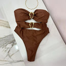 Body Feminino Tomara que Caia Suplex com Fivela