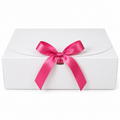 Caixa de Presente 25x20x8cm com Fita de Cetim - Kit 10 Caixas