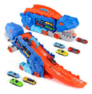 Caminhão Rampa Engole Dinossauro Brinquedo Infantil