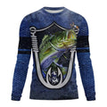 Camisa de Pesca Masculina Proteção UV Manga Longa