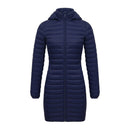 Casaco Feminino de Inverno Acolchoado de Algodão