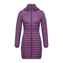 Casaco Feminino de Inverno Acolchoado de Algodão