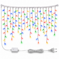Cascata de Natal 400 LEDs 10 Metros com 8 Funções