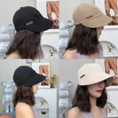 Chapéu Feminino Ajustável Dobrável em Algodão