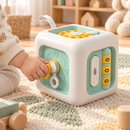 Cubo Montessori Sensorial 6 em 1 para Bebês - Brinquedo Educativo