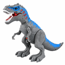 Dinossauro T-Rex de Brinquedo que Anda com Som, Luz e Efeito de Névoa