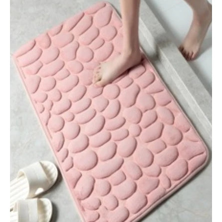 Kit 2 Tapetes Antiderrapantes Soft de Alta Absorção