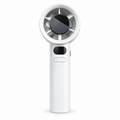 Mini Ventilador Turbo Portátil Recarregável 120 Velocidades Display LED