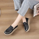 Mocassim Ortopédico Feminino de Couro | FashionEase