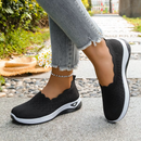 Sapato Feminino Casual Respirável com Plataforma Antiderrapante