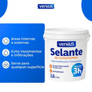 Selante Profissional Alta Resistência à Umidade e Infiltrações 1 Litro | Veniius