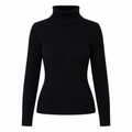 Suéter Feminino Gola Alta em Tricô Trançado para Inverno | WinterBraids
