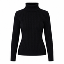 Suéter Feminino Gola Alta em Tricô Trançado para Inverno | WinterBraids