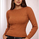 Suéter Feminino de Tricô Modal Elegance para Inverno