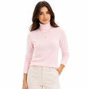 Suéter Feminino em Tricô Gola Alta para Inverno | LuxeKnit