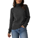 Suéter Feminino Cacharrel de Tricô para Inverno | SnowComfort