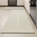 Tapete de Cozinha Absorvente Antiderrapante Listrado - StripeDry