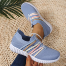 Tênis Feminino Slip On Respirável com Solado Antiderrapante