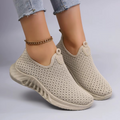 Tênis Slip On Feminino em Malha Respirável para Caminhada | BreezeFlex