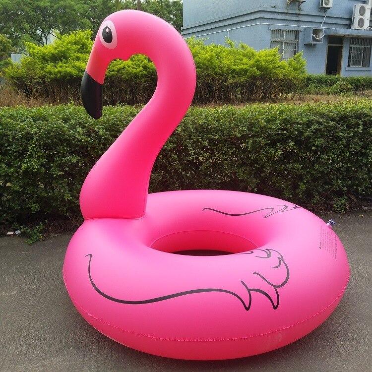 Boia Inflável Flamingo Gigante Piscina