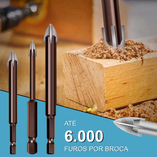 Broca Indestrutível Universal 4.0 | Univers Tech